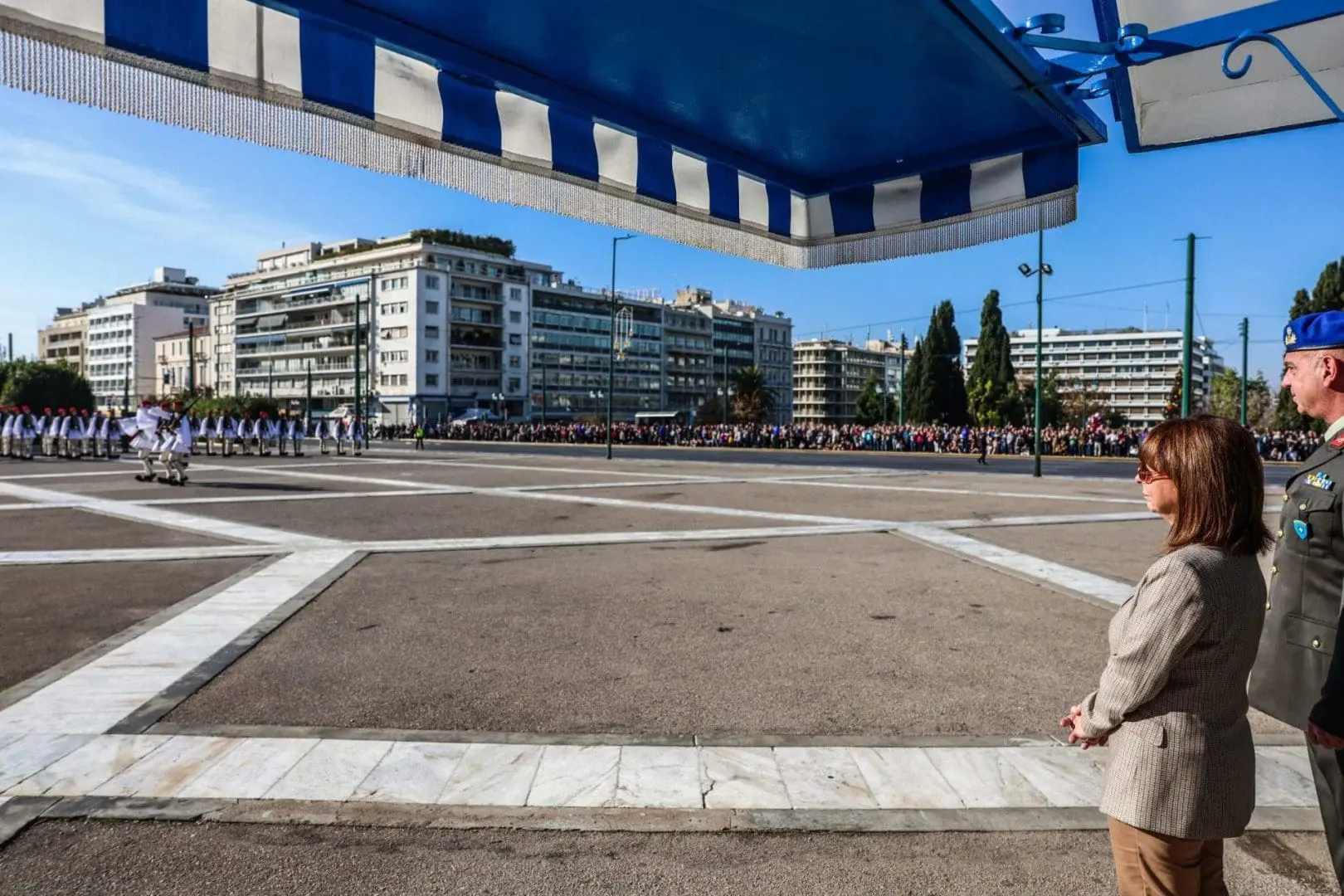 Η Μπάντα του Πολεμικού Ναυτικού στον κήπο του Προεδρικού Μεγάρου 3