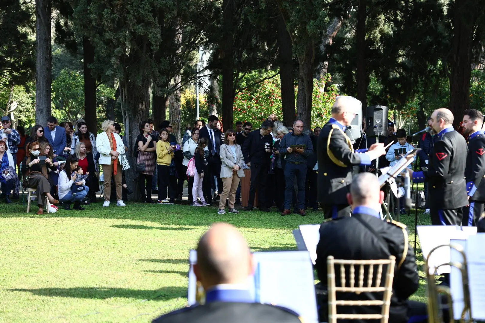Η Μπάντα του Πολεμικού Ναυτικού στον κήπο του Προεδρικού Μεγάρου 8