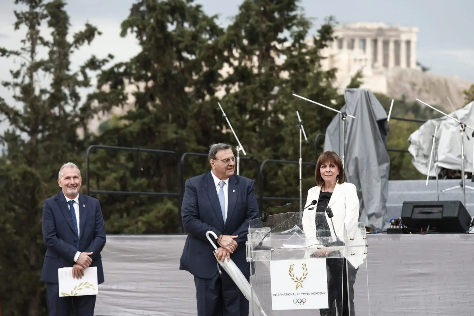 Κήρυξη έναρξης εργασιών της 63ης Διεθνούς Συνόδου της ΔΟΑ για Νέους Ολυμπιακούς Πρεσβευτές 3