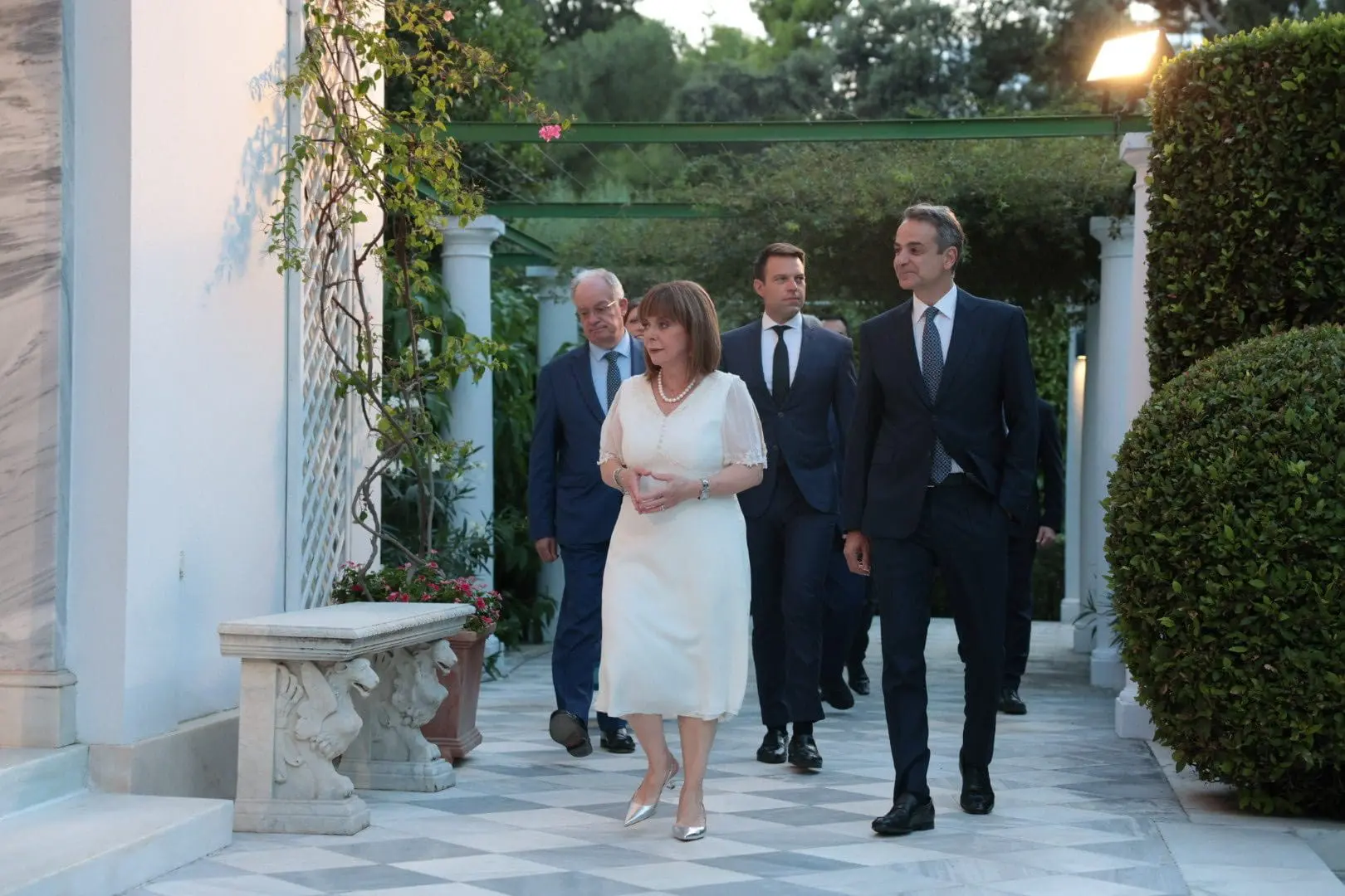Ομιλία της Προέδρου της Δημοκρατίας Κατερίνας Σακελλαροπούλου στη δεξίωση για την 50η επέτειο για την αποκατάσταση της Δημοκρατίας 4