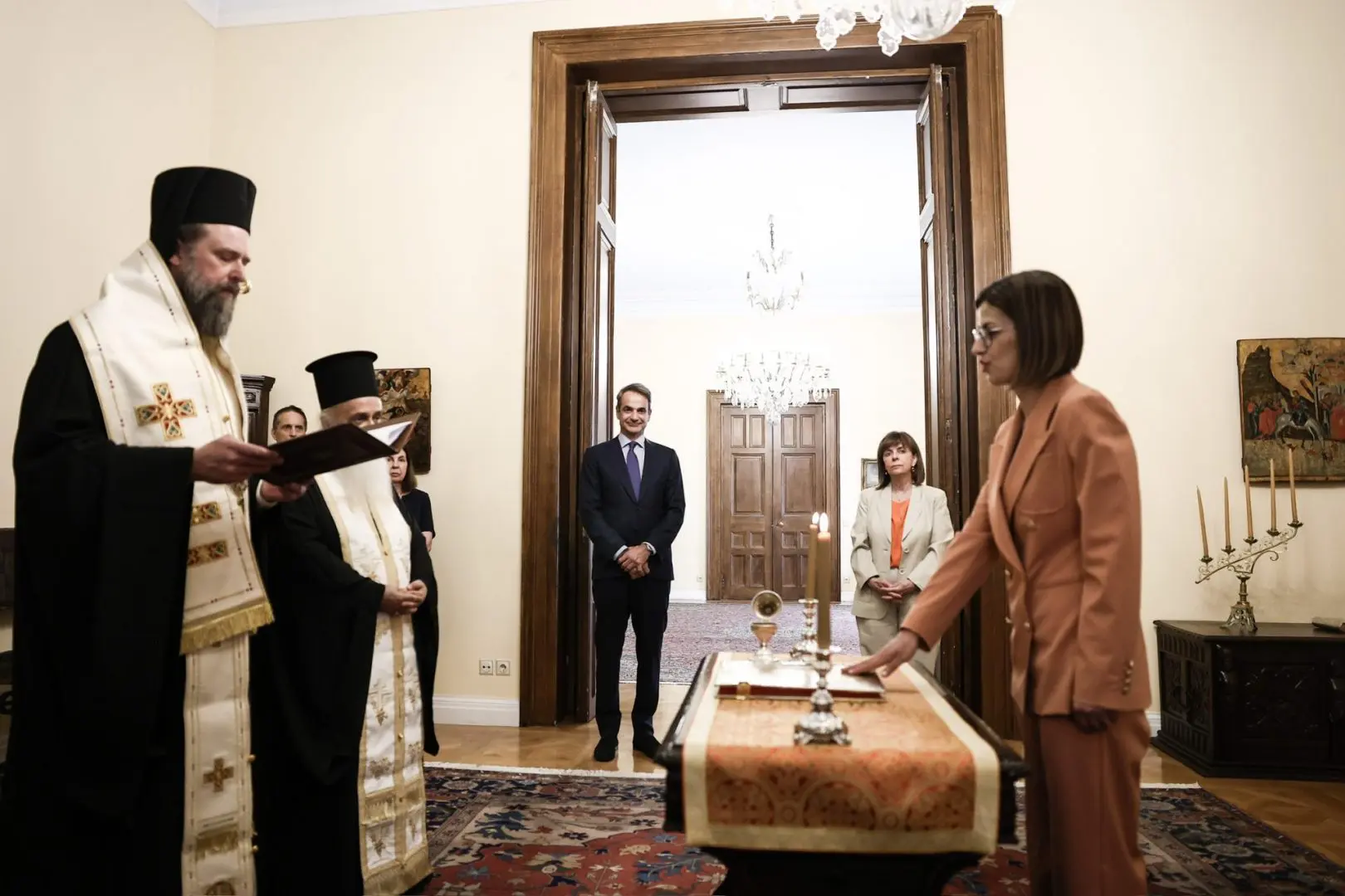 Ορκωμοσία της Αναπληρώτριας Υπουργού Υγείας 1