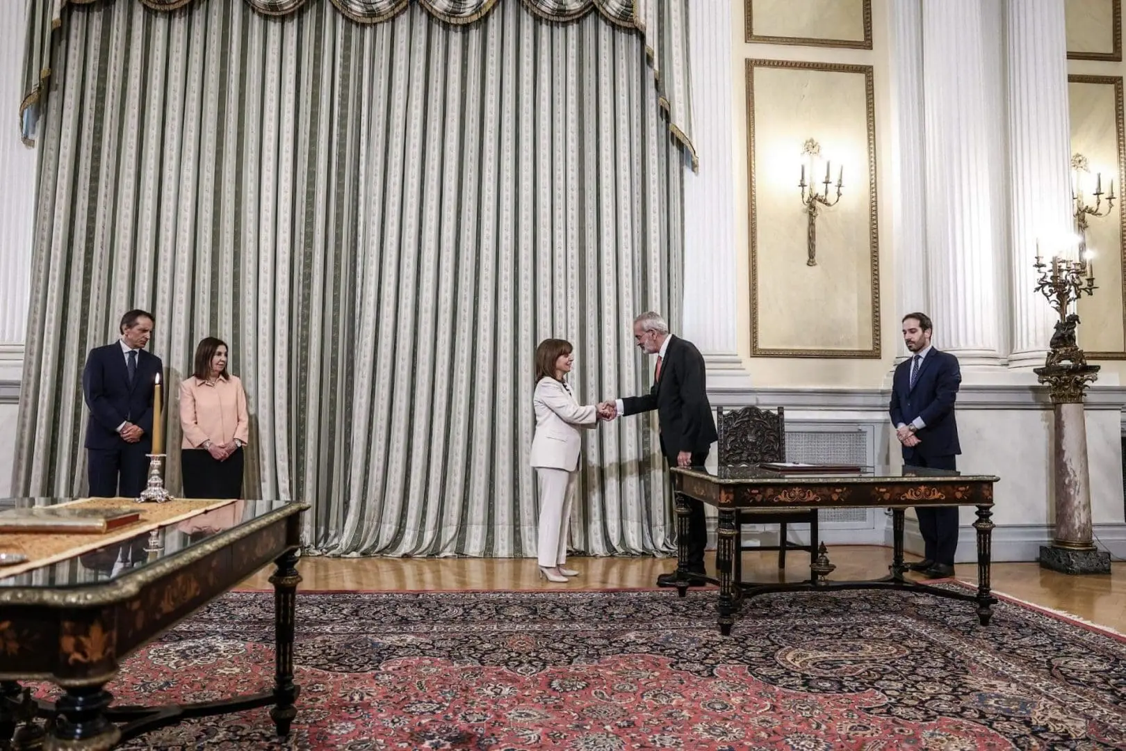 Ορκωμοσία του Πρωθυπουργού Ιωάννη Σαρμά 1