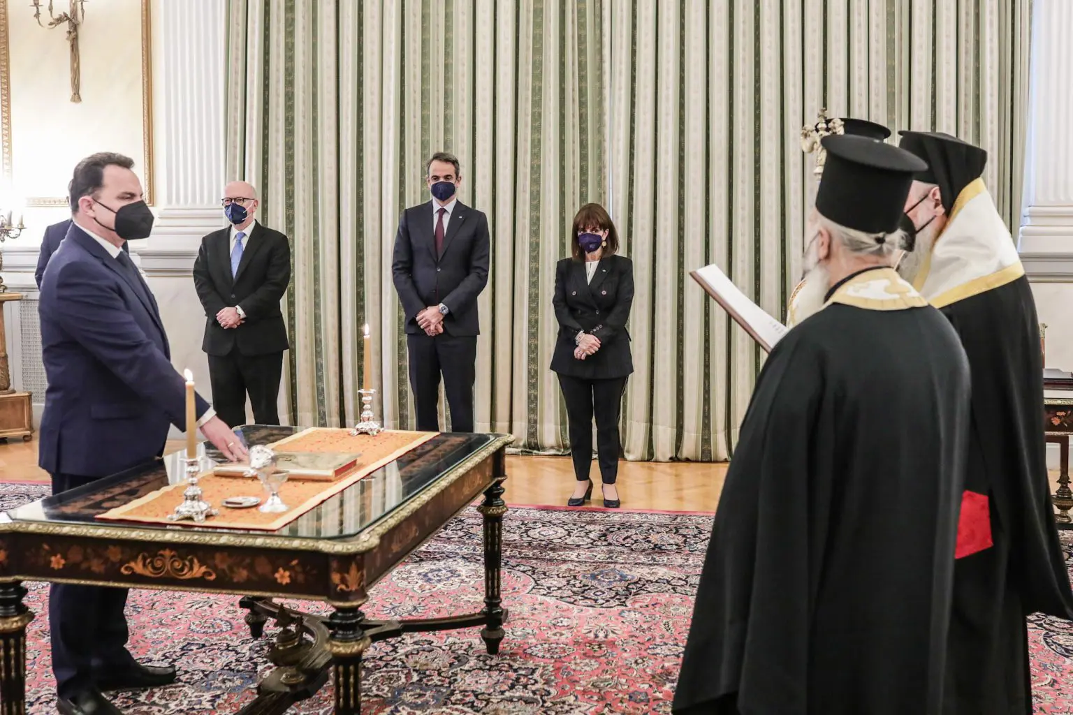 Ορκωμοσία του νέου Υπουργού Αγροτικής Ανάπτυξης και Τροφίμων Γεωργίου Γεωργαντά