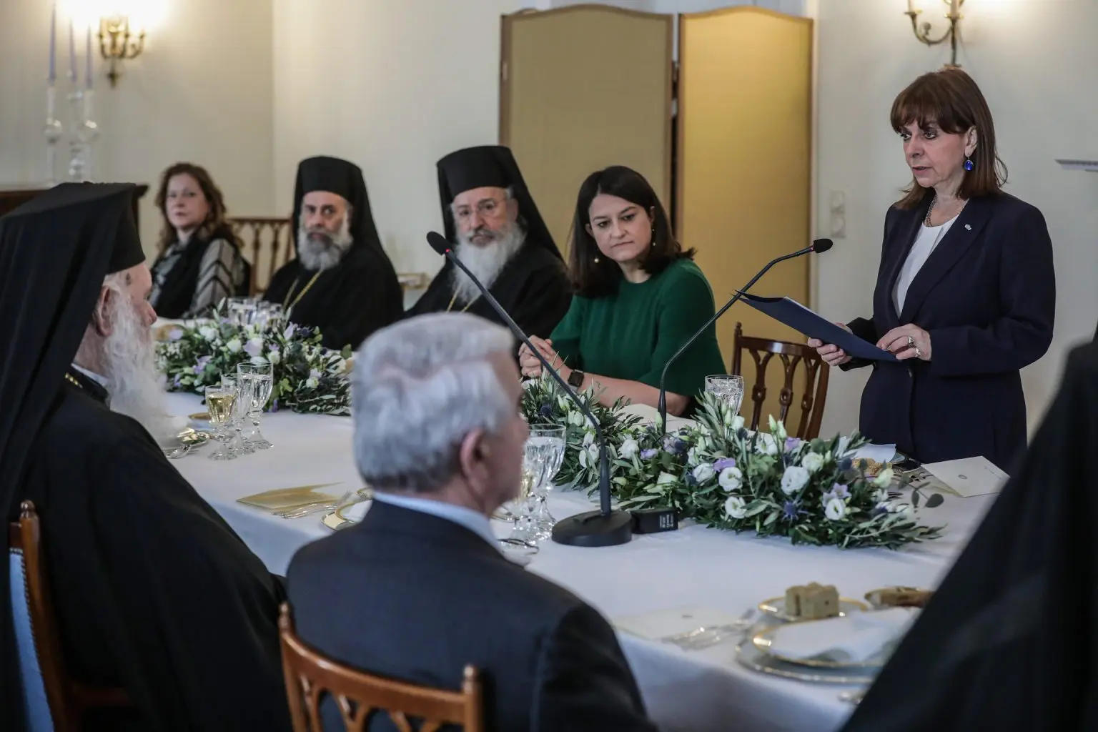 Προσφώνηση στο γεύμα προς τιμήν του Μακαριωτάτου Προέδρου και των Σεβασμιωτάτων Μελών της Διαρκούς