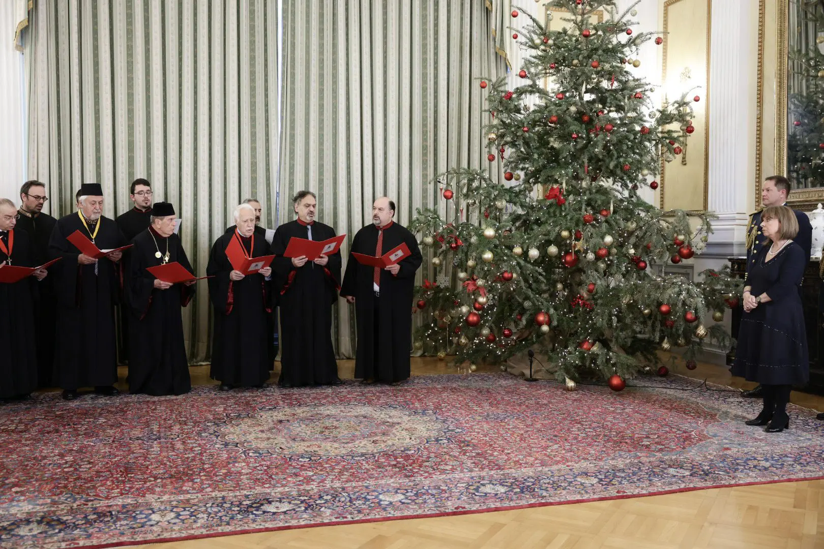 Πρωτοχρονιάτικα κάλαντα στο Προεδρικό Μέγαρο 10