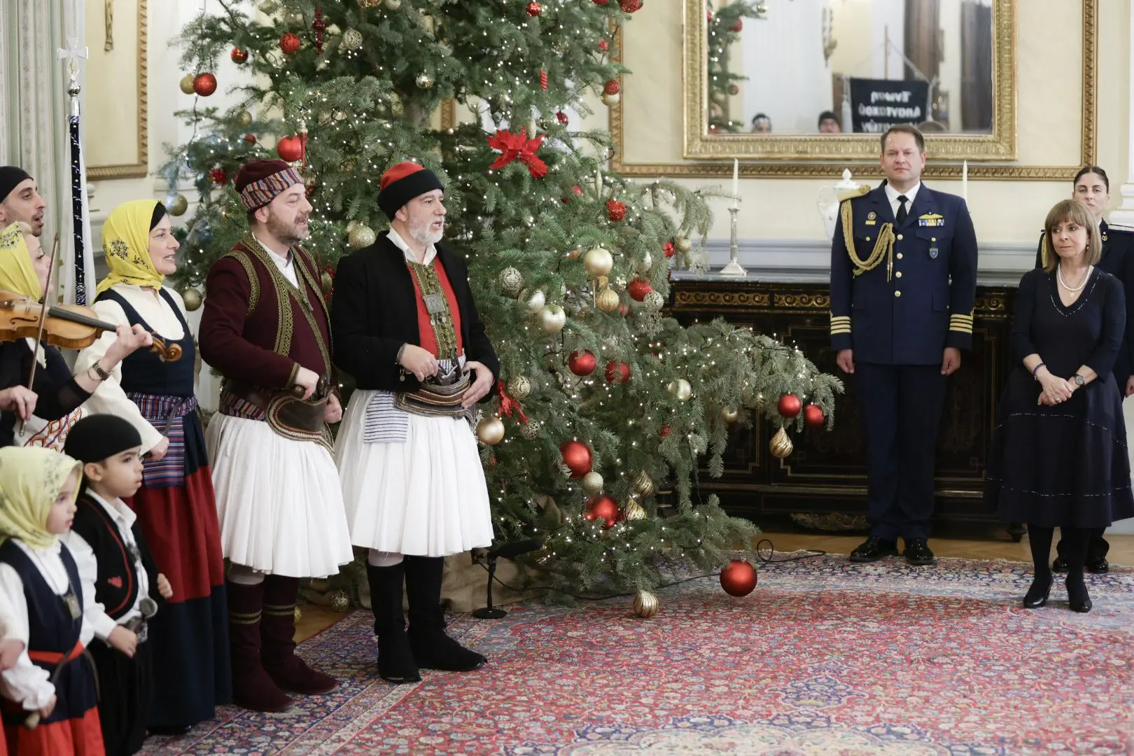 Πρωτοχρονιάτικα κάλαντα στο Προεδρικό Μέγαρο 12