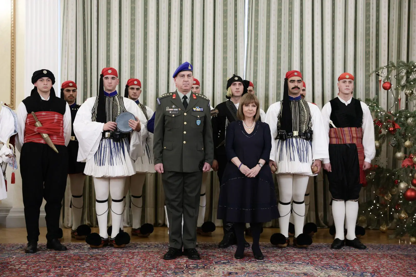 Πρωτοχρονιάτικα κάλαντα στο Προεδρικό Μέγαρο 14