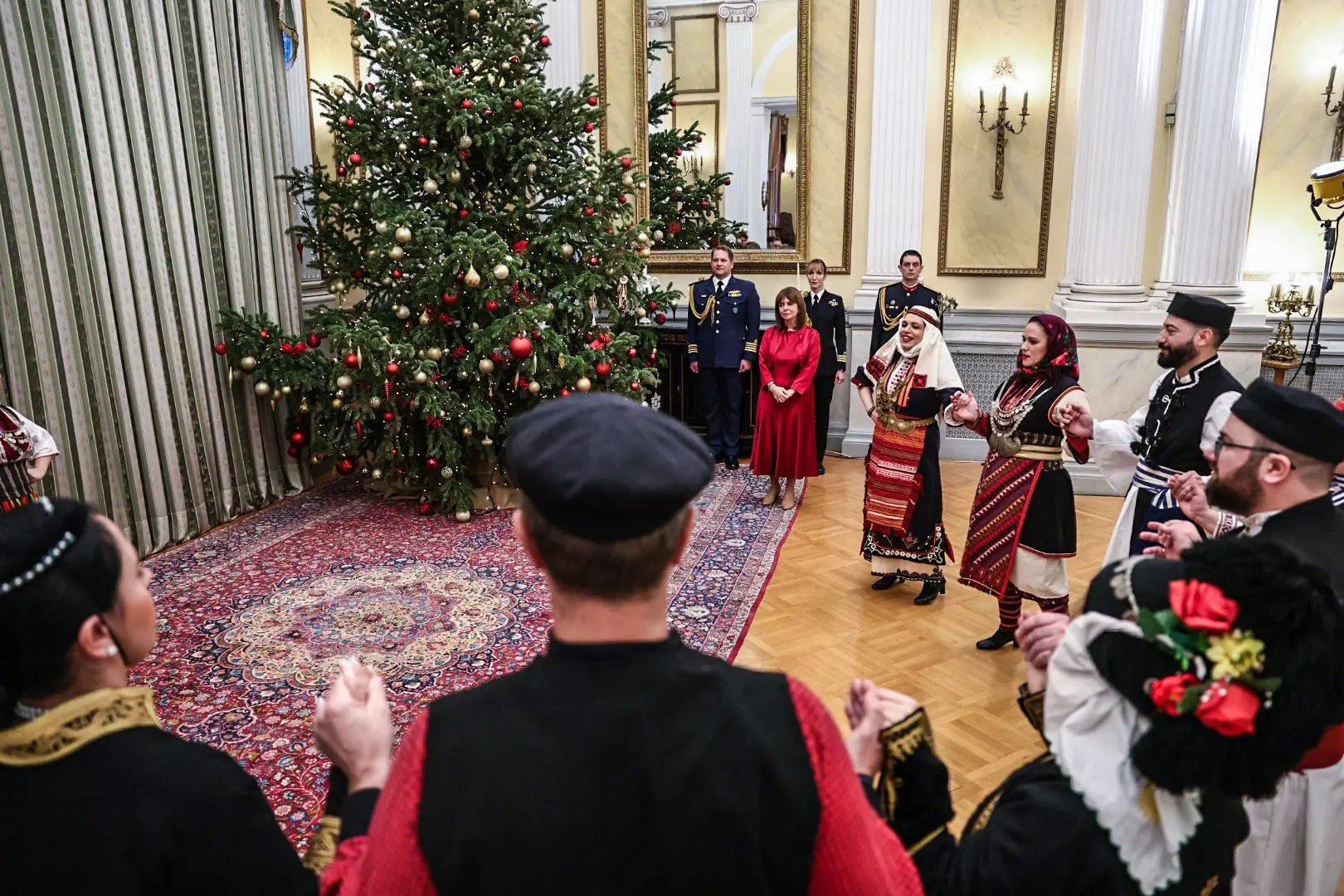 Πρωτοχρονιάτικα κάλαντα στο Προεδρικό Μέγαρο 3