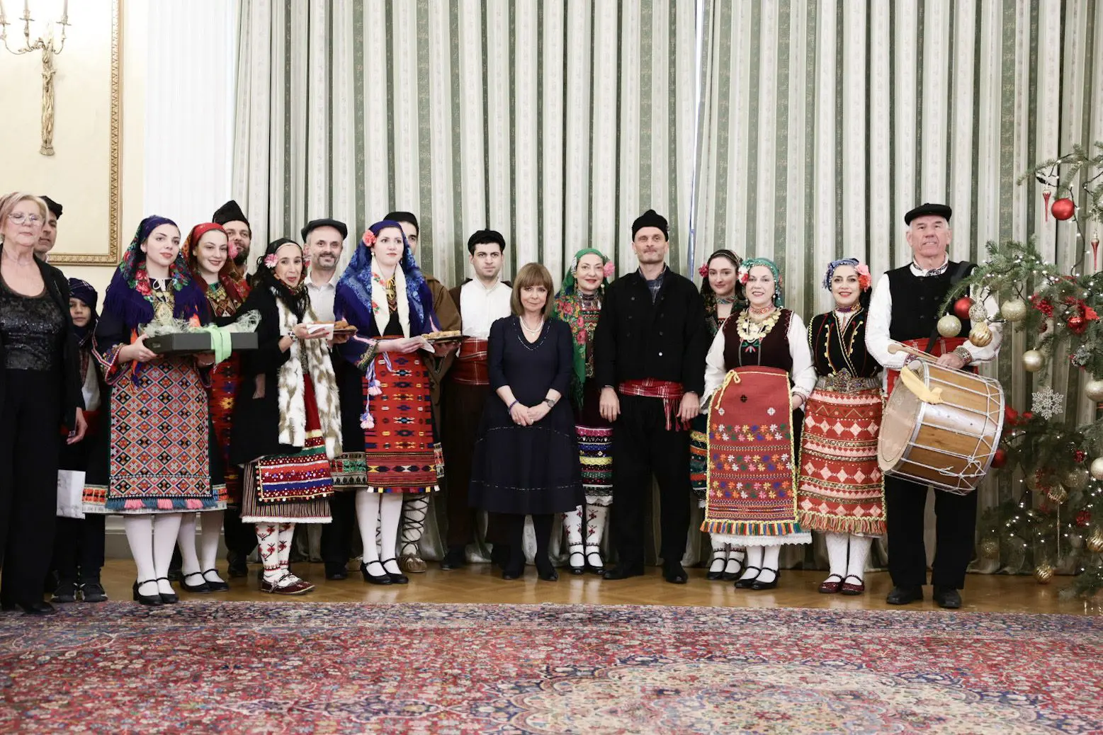 Πρωτοχρονιάτικα κάλαντα στο Προεδρικό Μέγαρο 4 1