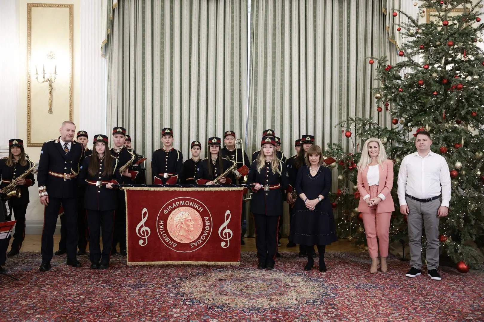 Πρωτοχρονιάτικα κάλαντα στο Προεδρικό Μέγαρο 8