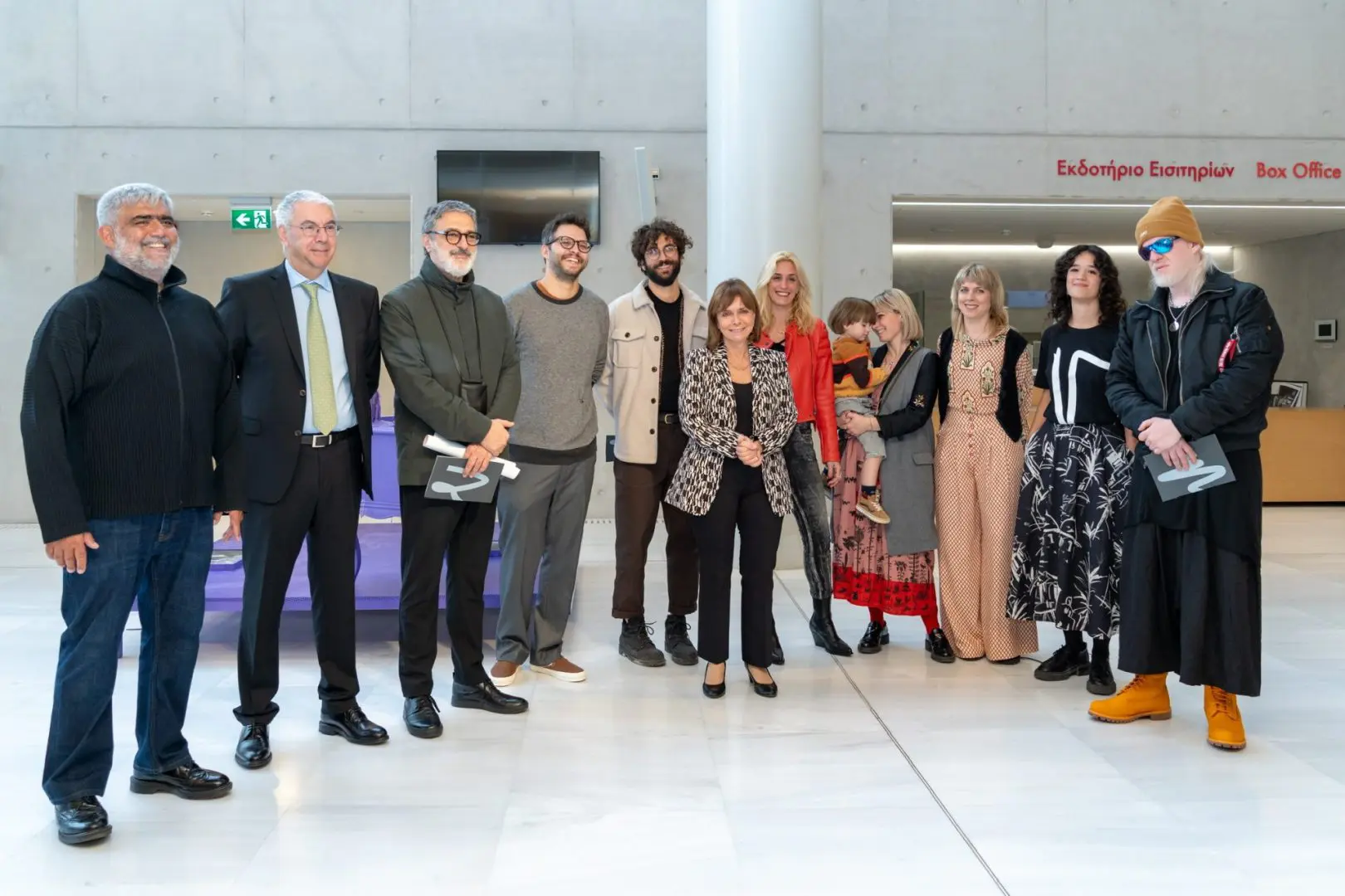 Στα εγκαίνια της έκθεσης Unboxing Callas Μια αρχειακή εξερεύνηση στη συλλογή Πυρομάλλη και το αρχείο της ΕΛΣ 1