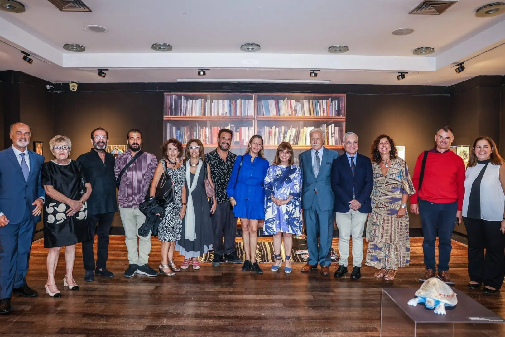 Στα εγκαίνια της έκθεσης Ένα παραμύθι για την Άλκη στην Ελληνοαμερικανική Ένωση 4