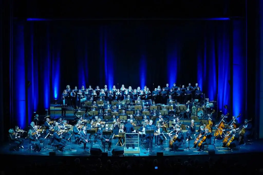 Στη συναυλία Άξιον Εστί στο Μέγαρο Μουσικής Θεσσαλονίκης 1