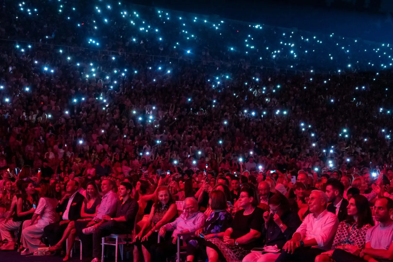 Στη συναυλία για τον Λευτέρη Παπαδόπουλο 1