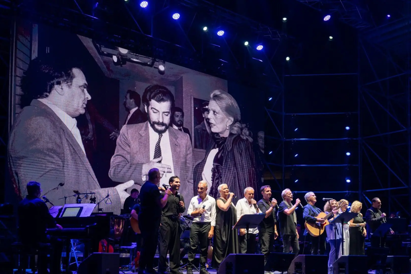 Στη συναυλία για τον Λευτέρη Παπαδόπουλο 8