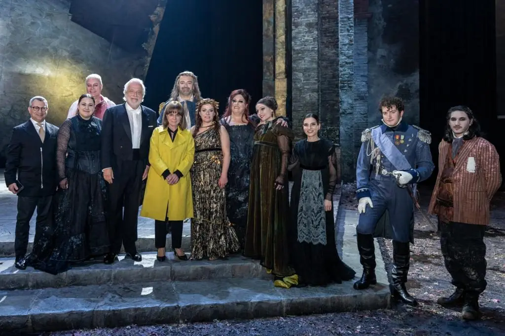 Στην Εθνική Λυρική Σκηνή για την όπερα Μήδεια 3