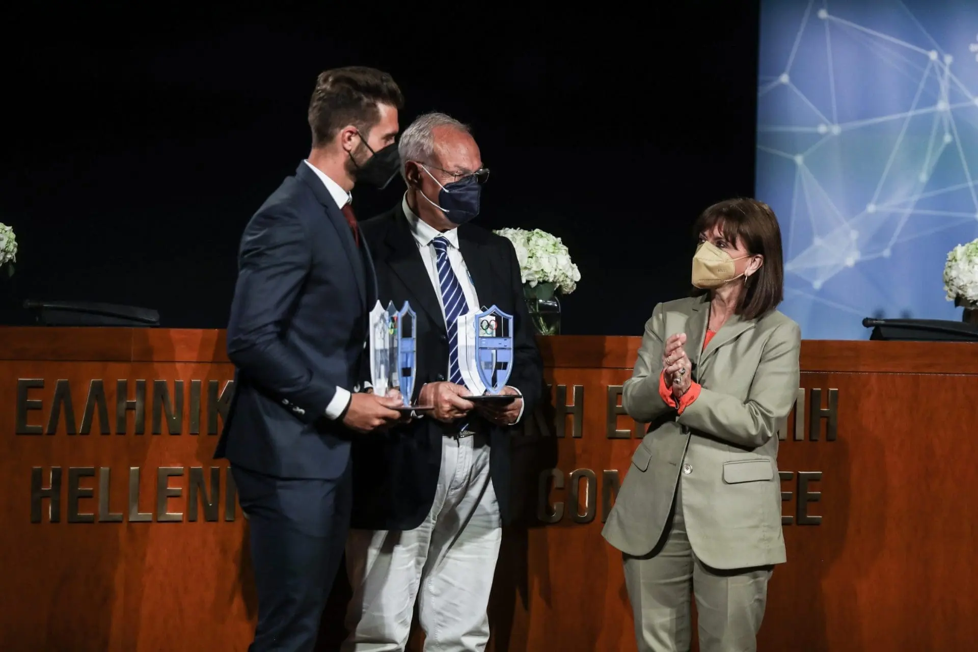 Στην Ετήσια Εκδήλωση Τιμητικών Βραβεύσεων της Ελληνικής Ολυμπιακής Επιτροπής 1