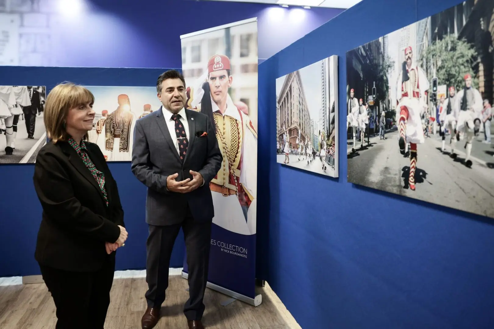 Στην έκθεση φωτογραφίας THE EVZONES COLLECTION στην Προεδρική Φρουρά 3