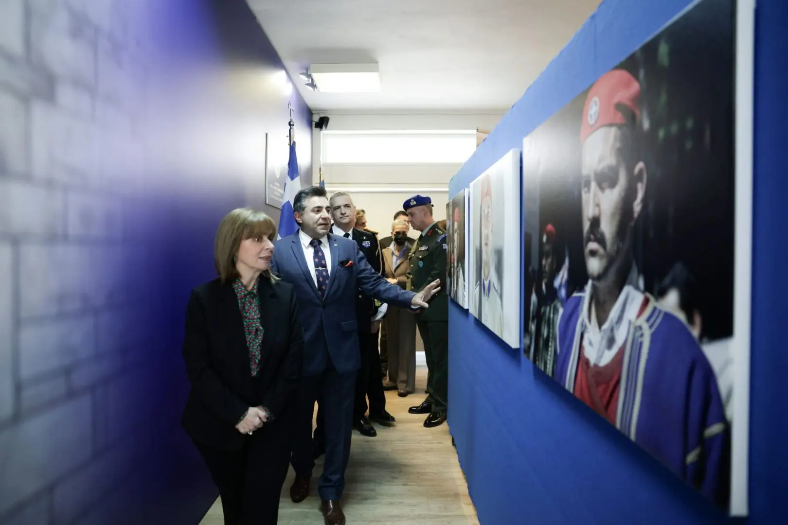 Στην έκθεση φωτογραφίας THE EVZONES COLLECTION στην Προεδρική Φρουρά 5