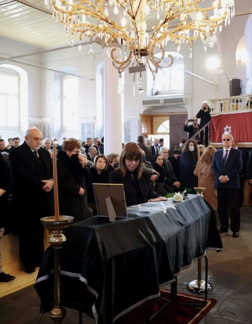 Στην κηδεία του Δημάρχου Ιωαννίνων Μωυσή Ελισάφ 2