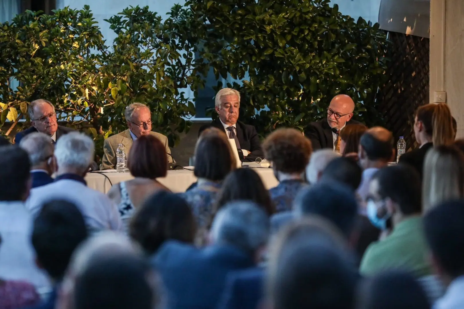 Στην παρουσίαση του βιβλίου Διπλωματία και Ποίηση. Η περίπτωση του Γιώργου Σεφέρη 2