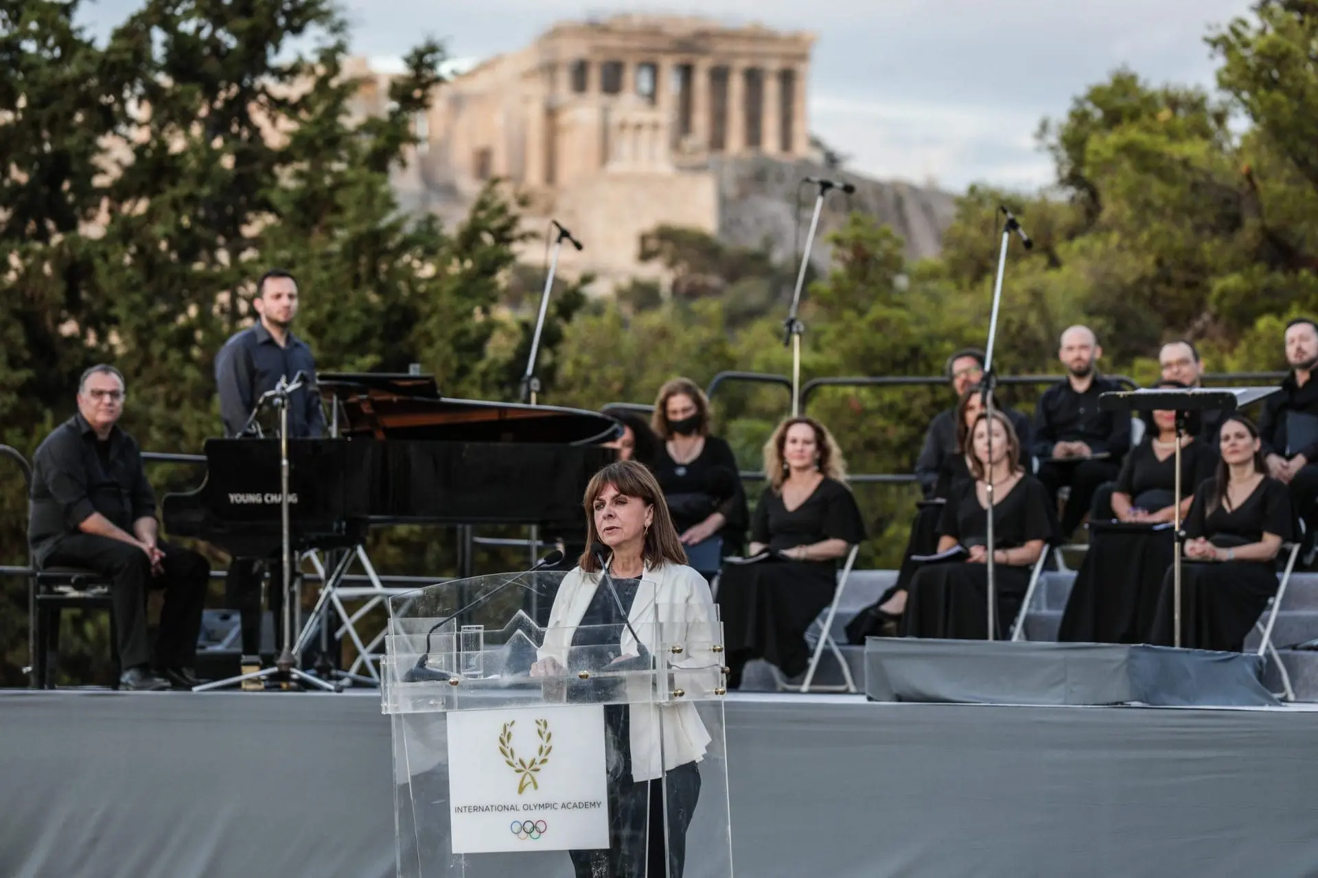 Στην τελετή έναρξης των εργασιών της 62ης Διεθνούς Συνόδου για Νέους Ολυμπιακούς Πρεσβευτές 4