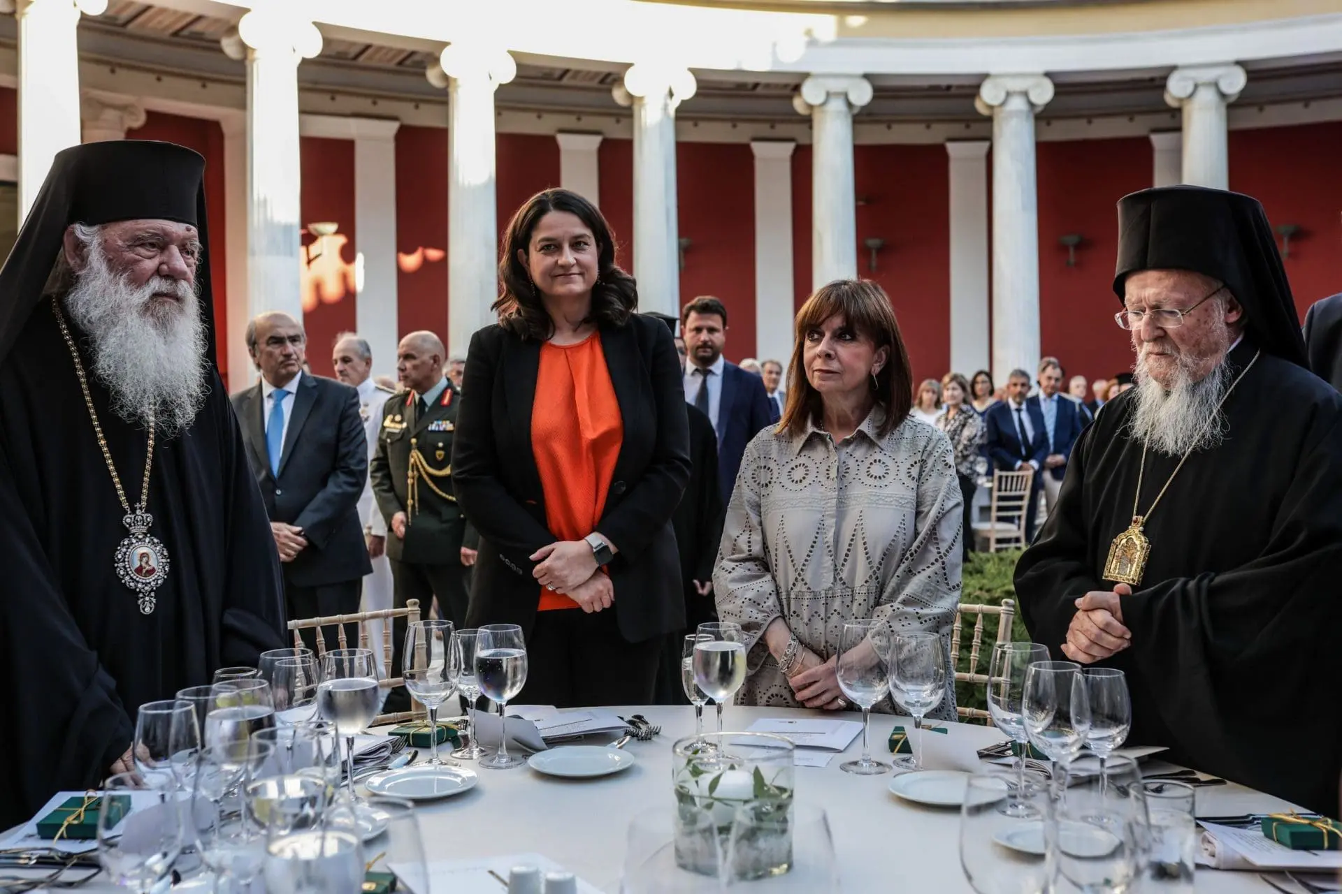 Στην τελετή αναγόρευσης του Οικουμενικού Πατριάρχη κ.κ. Βαρθολομαίου σε Επίτιμο Καθηγητή του Ελληνικού Ανοικτού Πανεπιστημίου 1