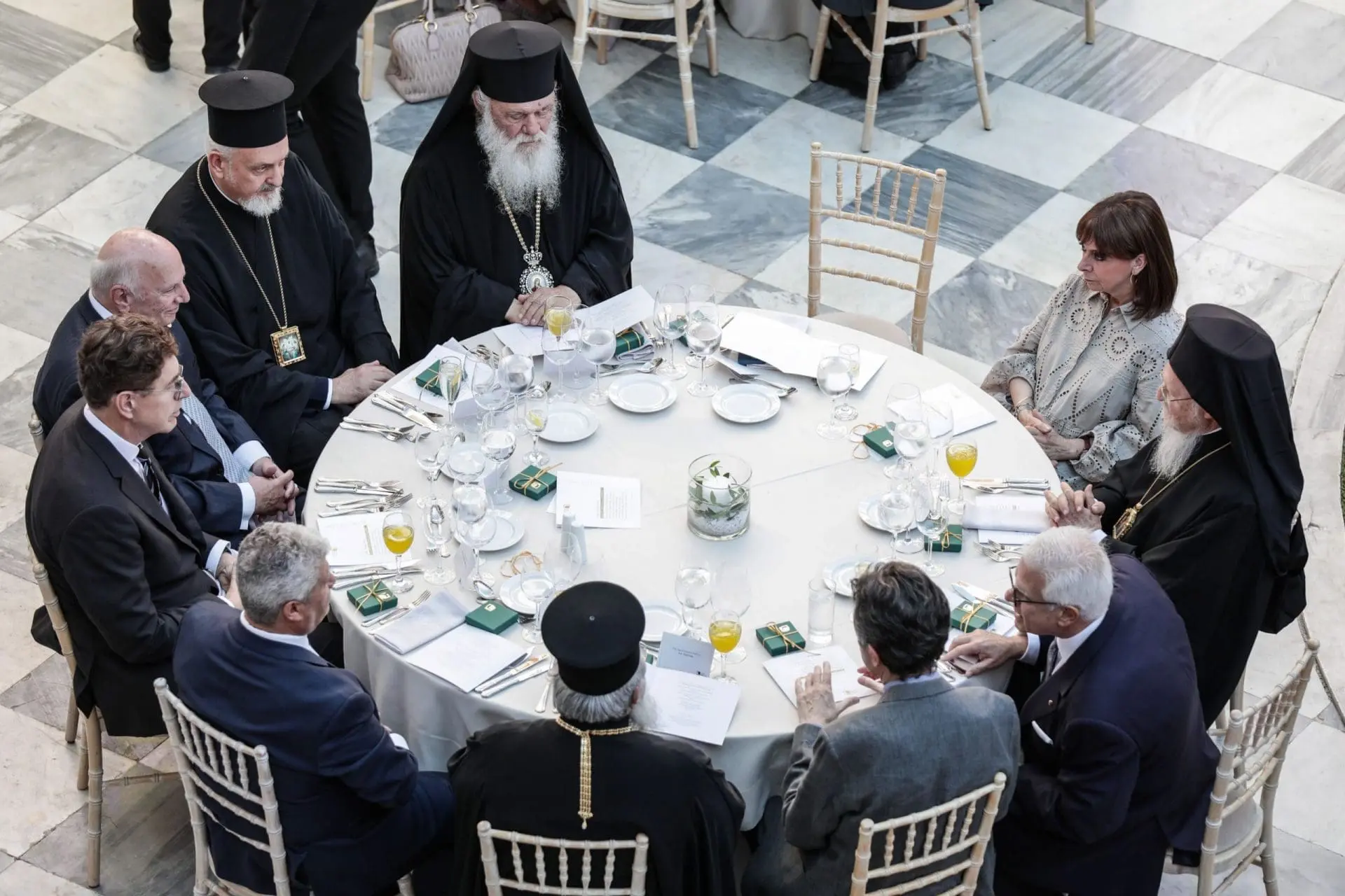 Στην τελετή αναγόρευσης του Οικουμενικού Πατριάρχη κ.κ. Βαρθολομαίου σε Επίτιμο Καθηγητή του Ελληνικού Ανοικτού Πανεπιστημίου 2