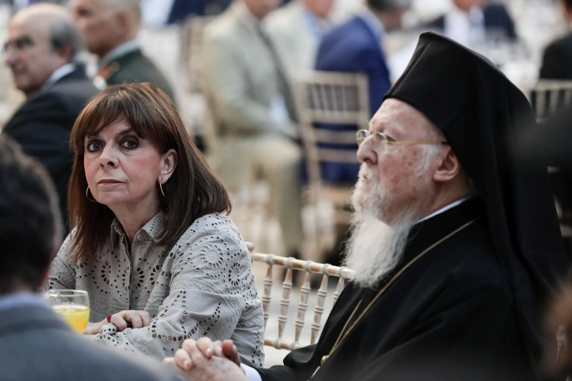 Στην τελετή αναγόρευσης του Οικουμενικού Πατριάρχη κ.κ. Βαρθολομαίου σε Επίτιμο Καθηγητή του Ελληνικού Ανοικτού Πανεπιστημίου 4