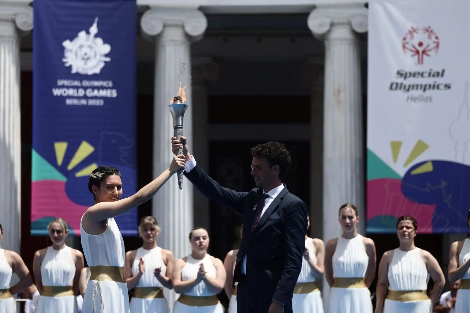 Στην τελετή αφής των Παγκοσμίων Αγώνων Special Olympics Berlin 2023 5