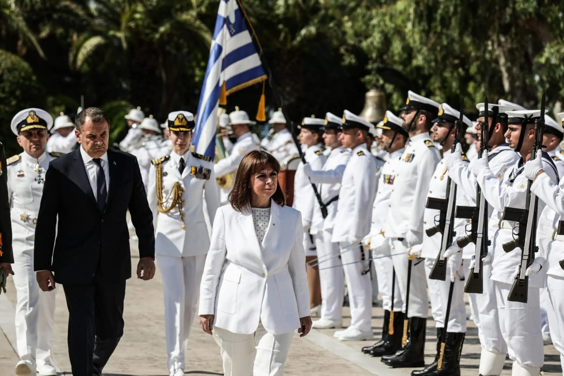 Στην τελετή ορκωμοσίας στη Σχολή Ναυτικών Δοκίμων 3