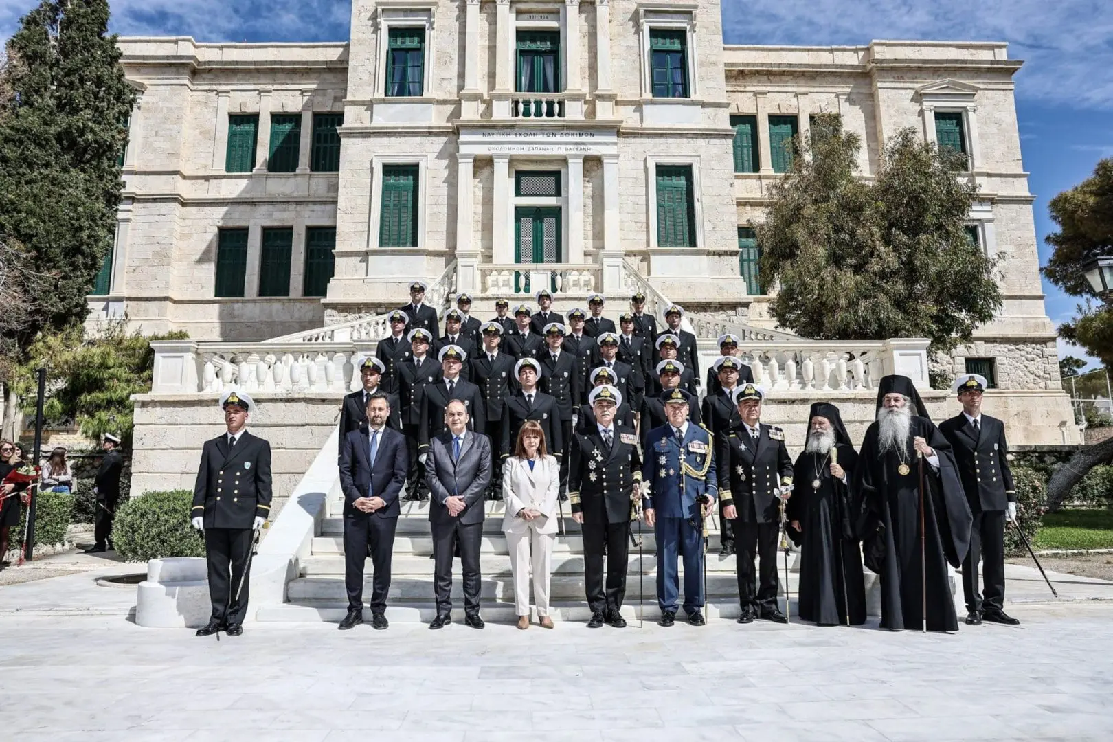 Στην τελετή ορκωμοσίας στη Σχολή Ναυτικών Δοκίμων 5 1