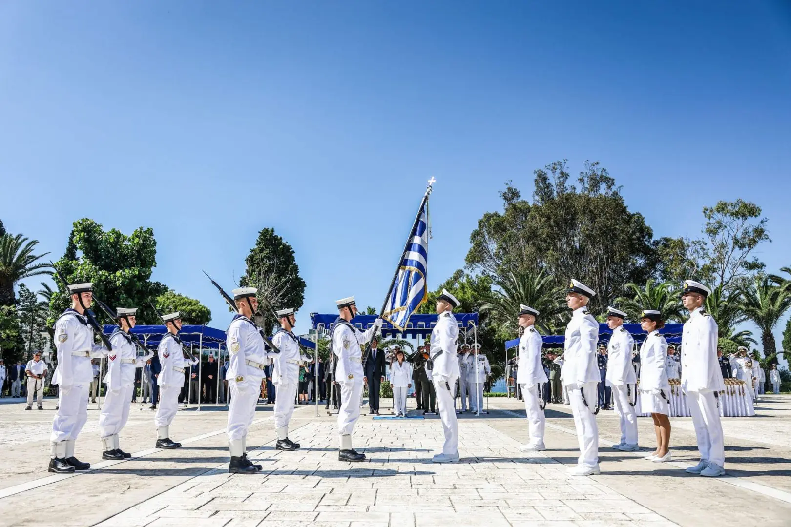Στην τελετή ορκωμοσίας στη Σχολή Ναυτικών Δοκίμων 5 2