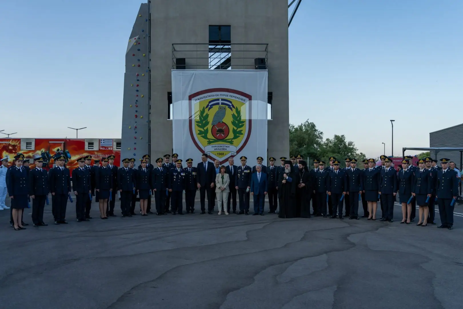 Στην τελετή ορκωμοσίας στο Κέντρο Εκπαίδευσης Πυροσβεστικού Σώματος – Ίδρυμα Σταύρος Νιάρχος 10