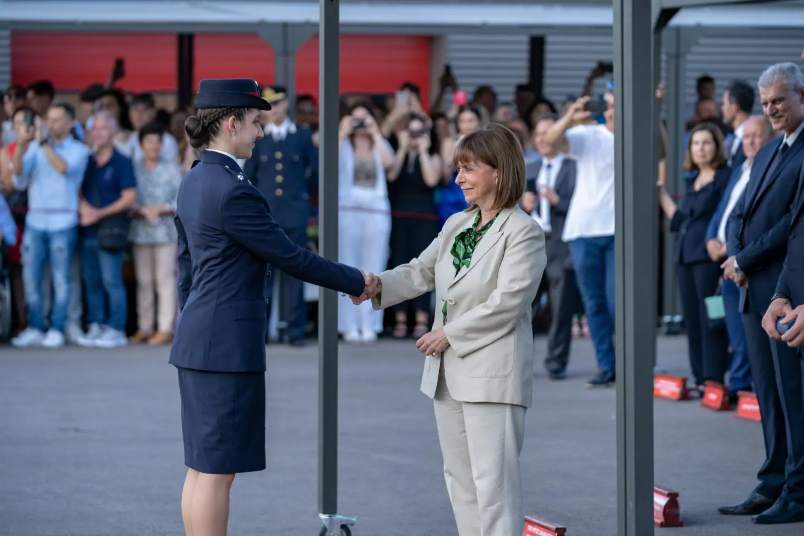 Στην τελετή ορκωμοσίας στο Κέντρο Εκπαίδευσης Πυροσβεστικού Σώματος – Ίδρυμα Σταύρος Νιάρχος 7