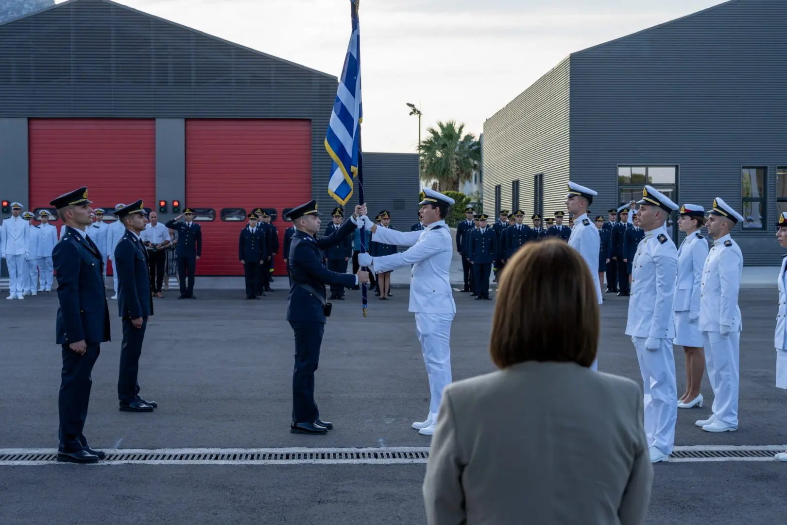 Στην τελετή ορκωμοσίας στο Κέντρο Εκπαίδευσης Πυροσβεστικού Σώματος – Ίδρυμα Σταύρος Νιάρχος 9