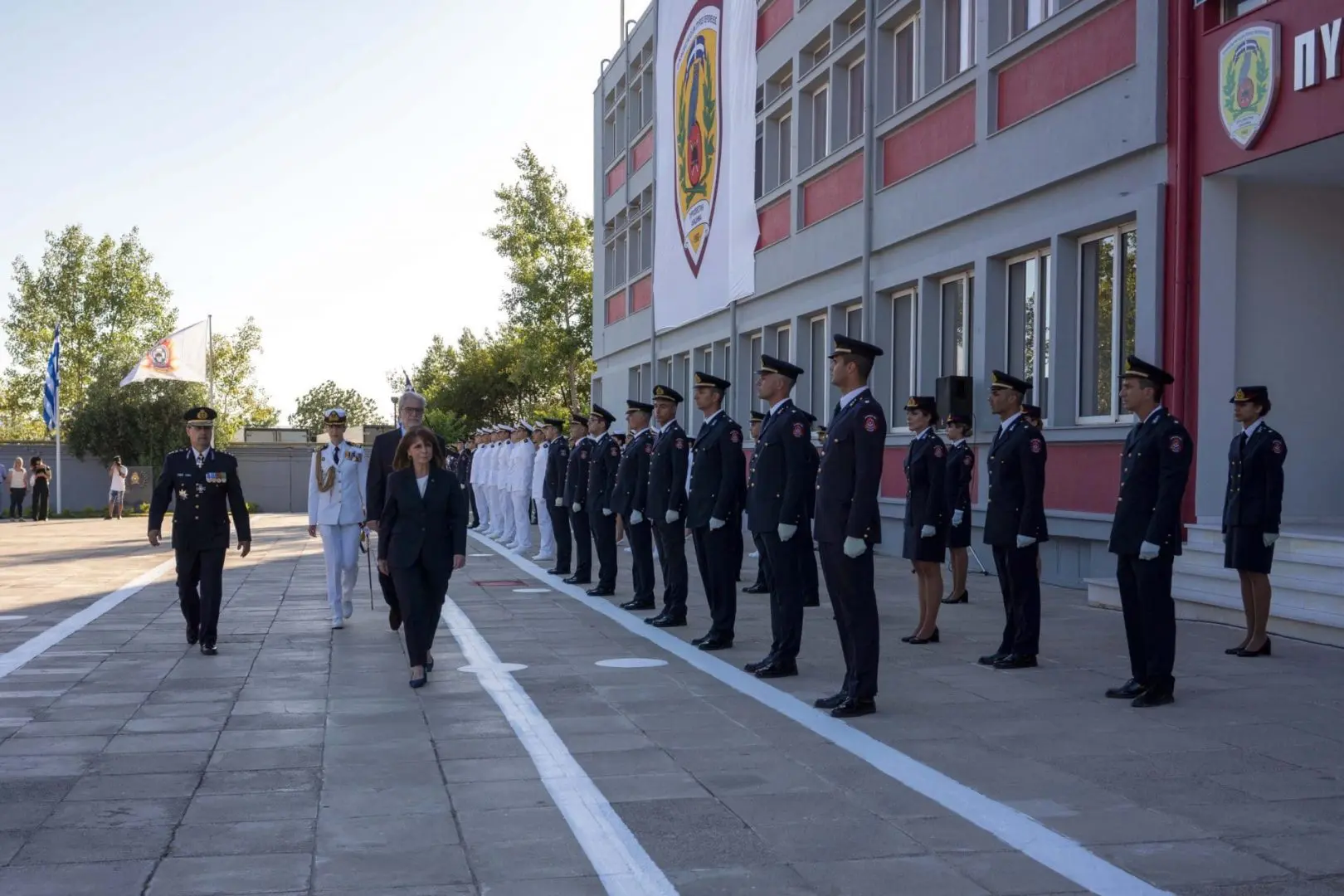 Στην τελετή ορκωμοσίας των νέων Ανθυποπυραγών της Πυροσβεστικής Ακαδημίας 3