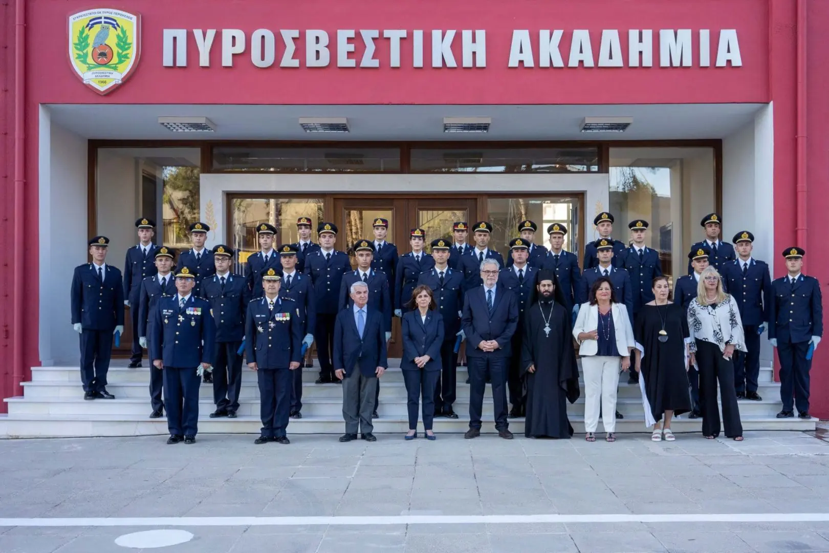 Στην τελετή ορκωμοσίας των νέων Ανθυποπυραγών της Πυροσβεστικής Ακαδημίας 8