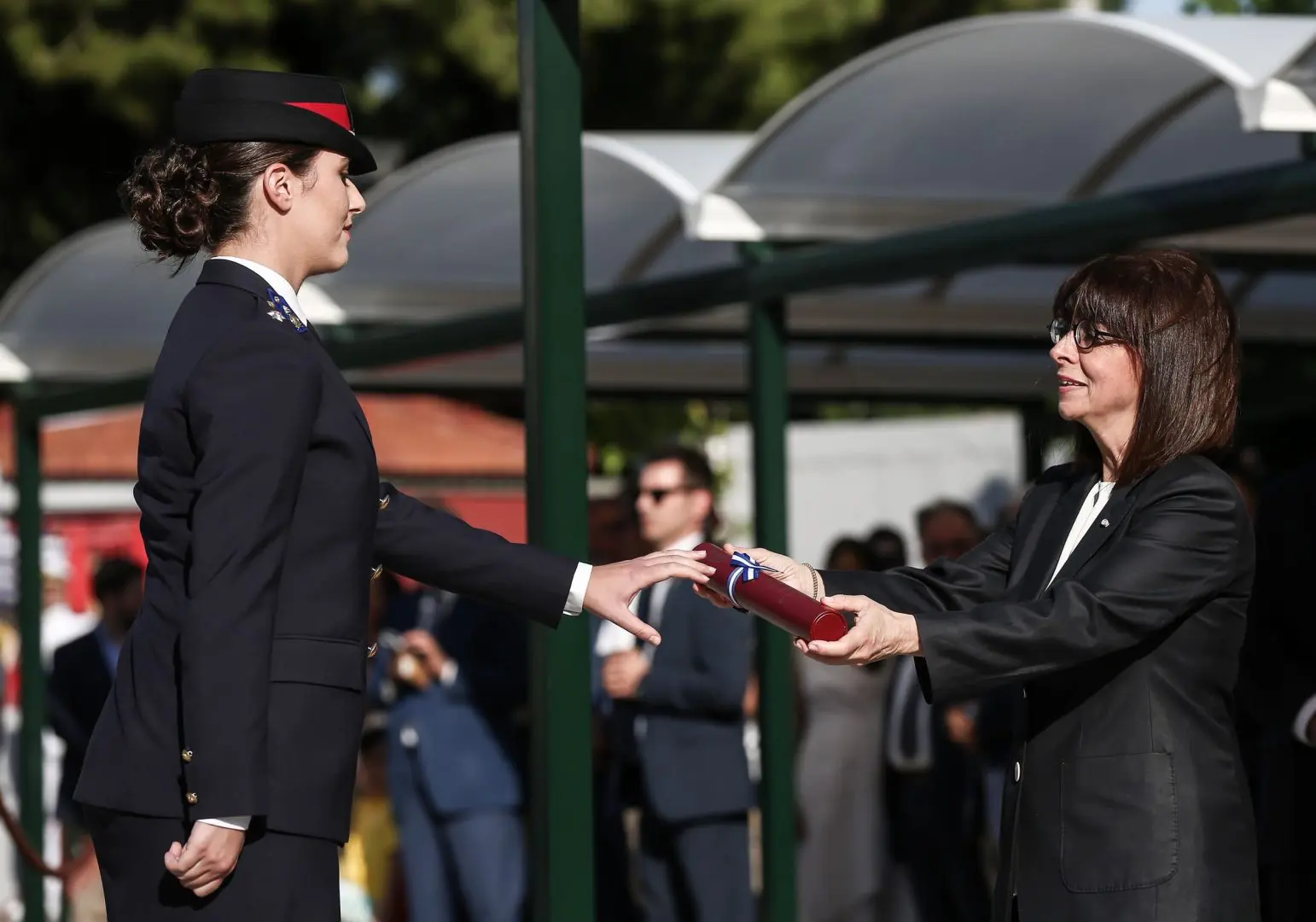 Στην τελετή ορκωμοσίας των νέων Ανθυποπυραγών