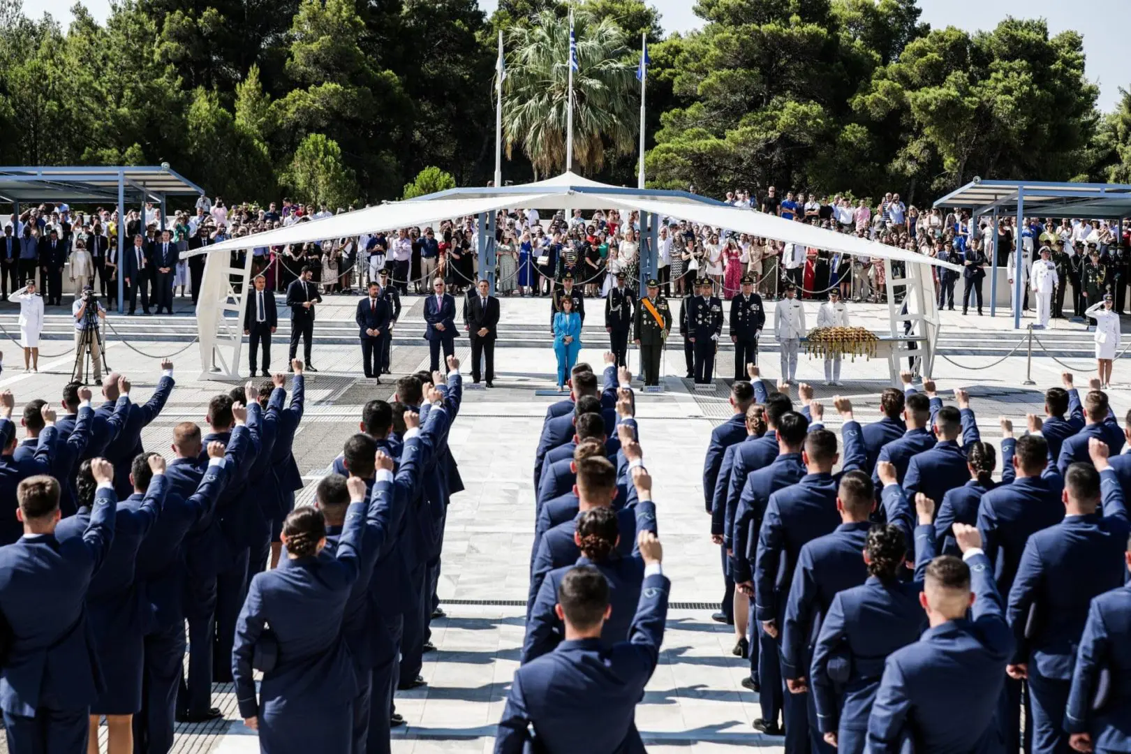 Στην τελετή ορκωμοσίας των νέων Ανθυποσμηναγών της Πολεμικής Αεροπορίας 7