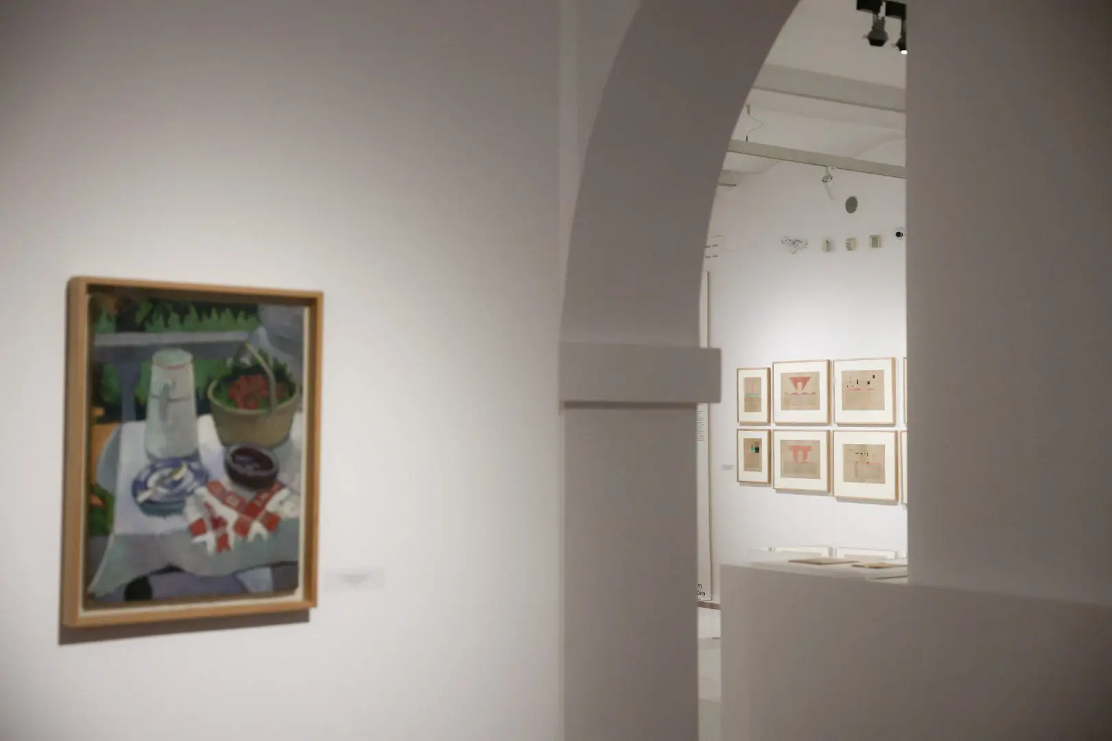 Στις εκθέσεις στην Δημοτική Πινακοθήκη Θεσσαλονίκης και στη Μονή Λαζαριστών 9