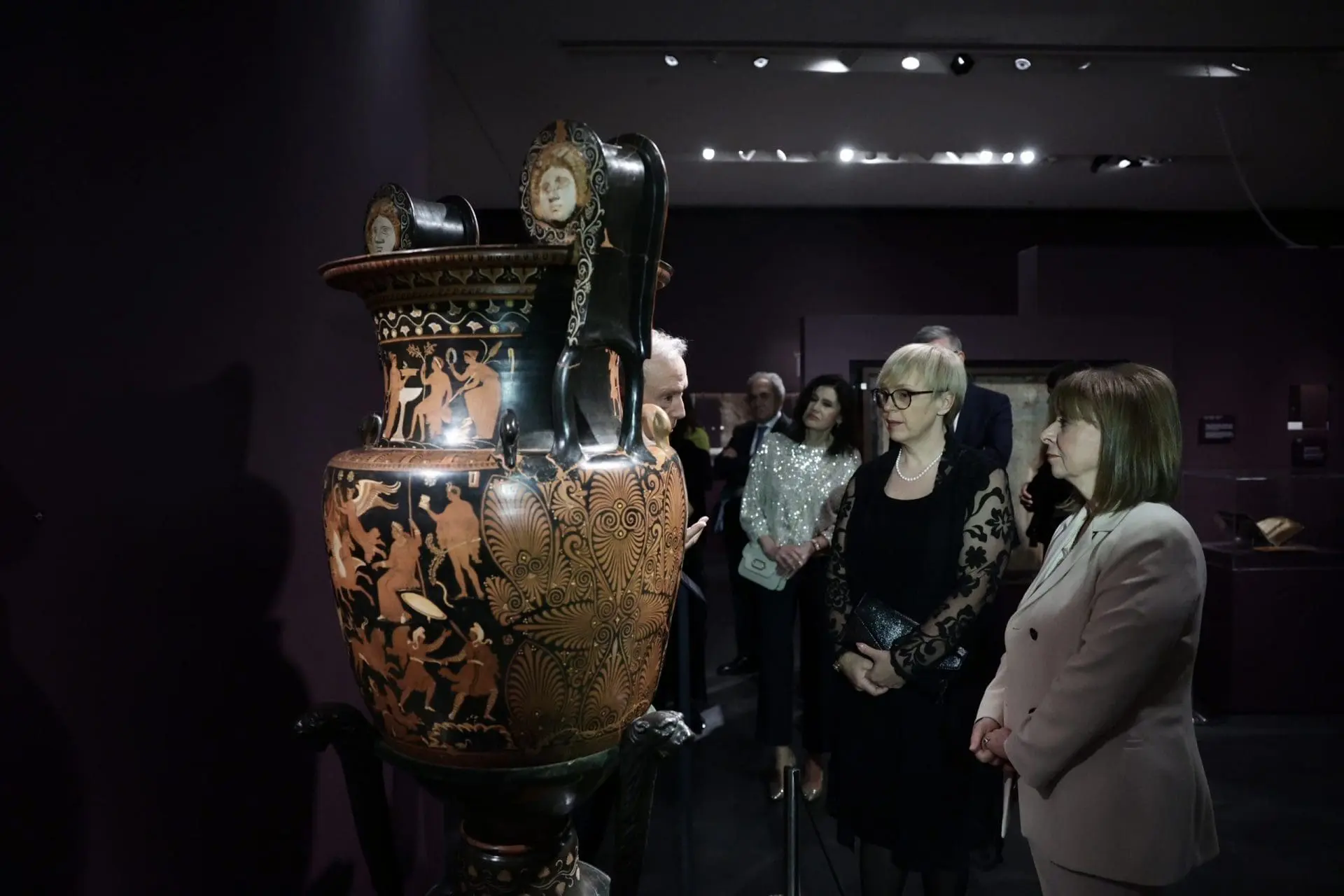 Στο Μουσείο Ακρόπολης με την Πρόεδρο της Δημοκρατίας της Σλοβενίας 3