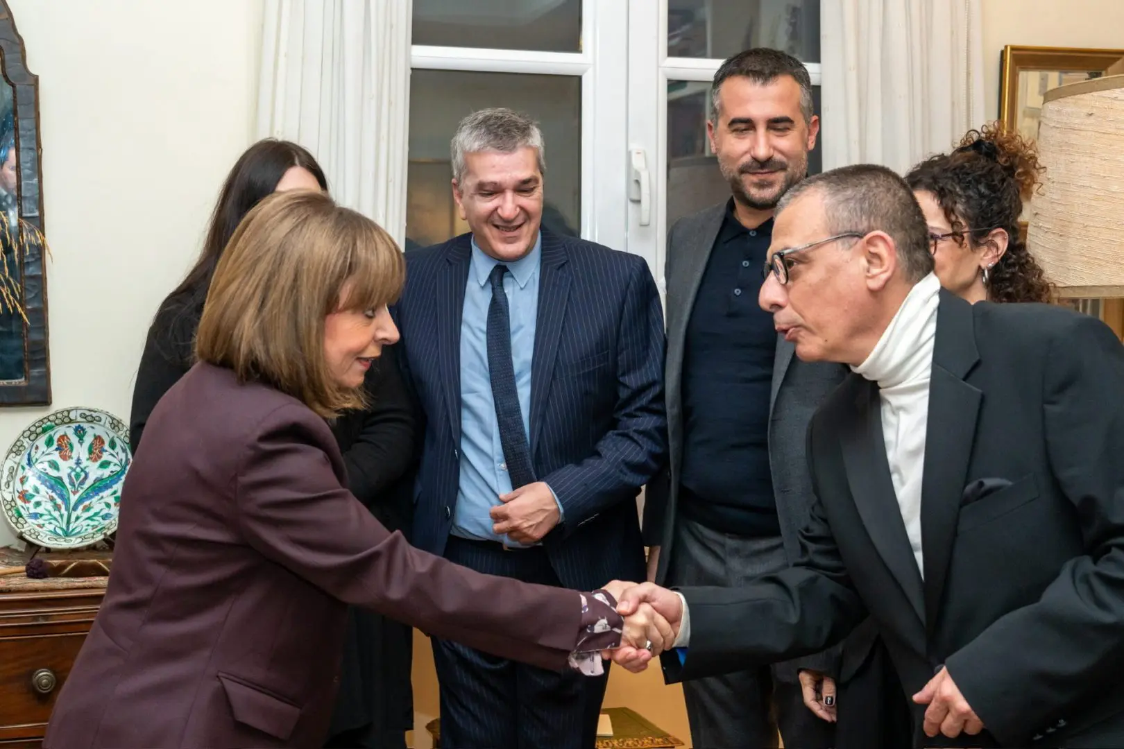 Στο σπίτι του Γιώργου Σεφέρη για την Παγκόσμια Ημέρα Ποίησης με ποιητές 1