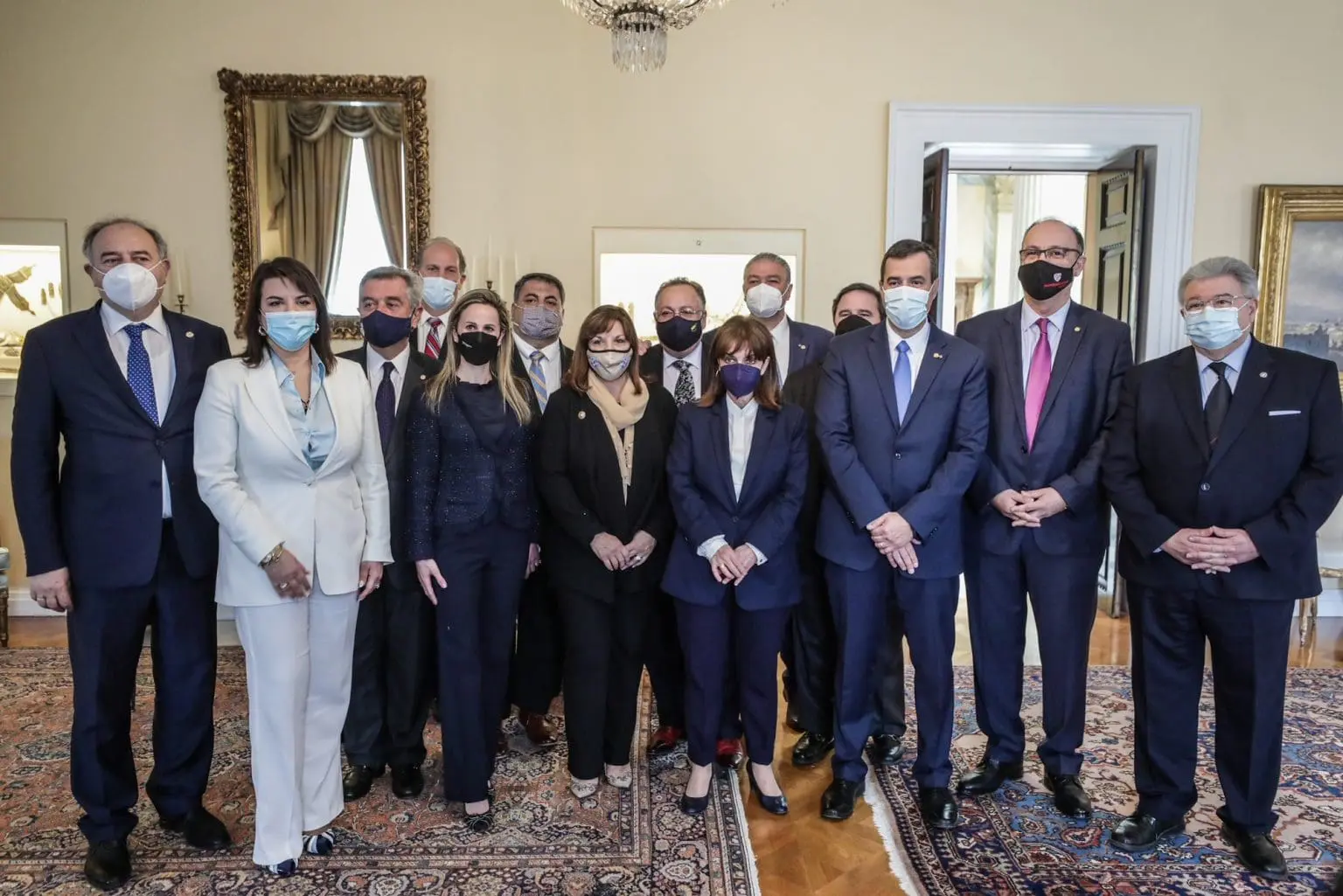 Συνάντηση με αντιπροσωπεία της Αμερικανικής Ελληνικής Εκπαιδευτικής Προοδευτικής Ένωσης ΑHEPA
