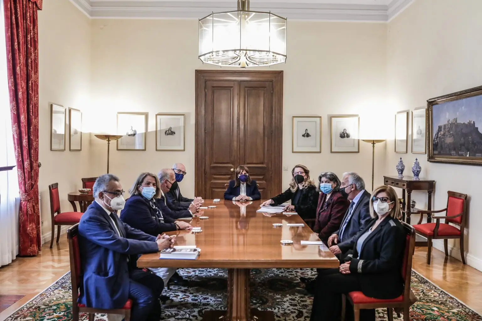 Συνάντηση με αντιπροσωπεία της Επιτροπής Κατεχομένων Δήμων Κύπρου