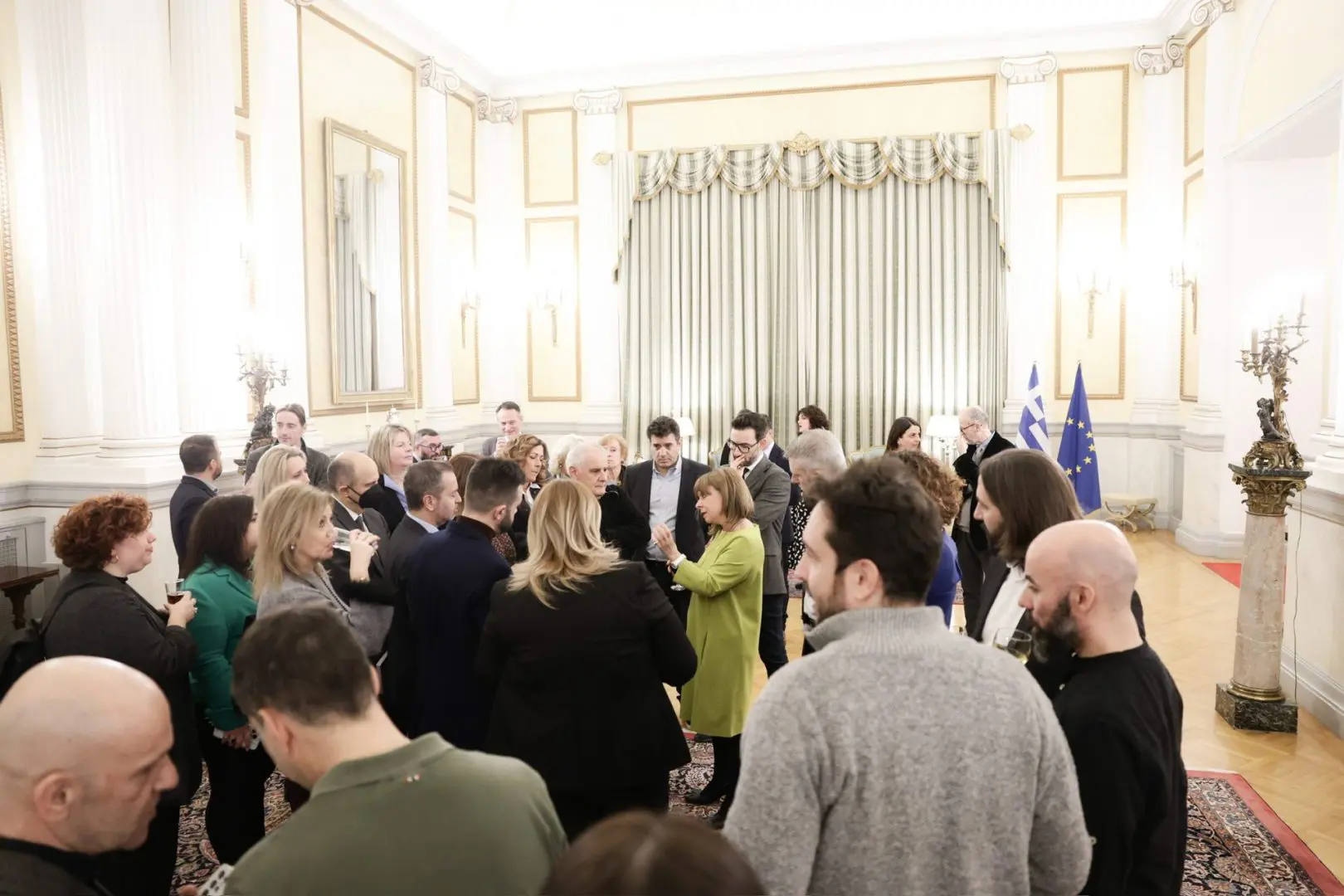 Συνάντηση με δημοσιογράφους 1