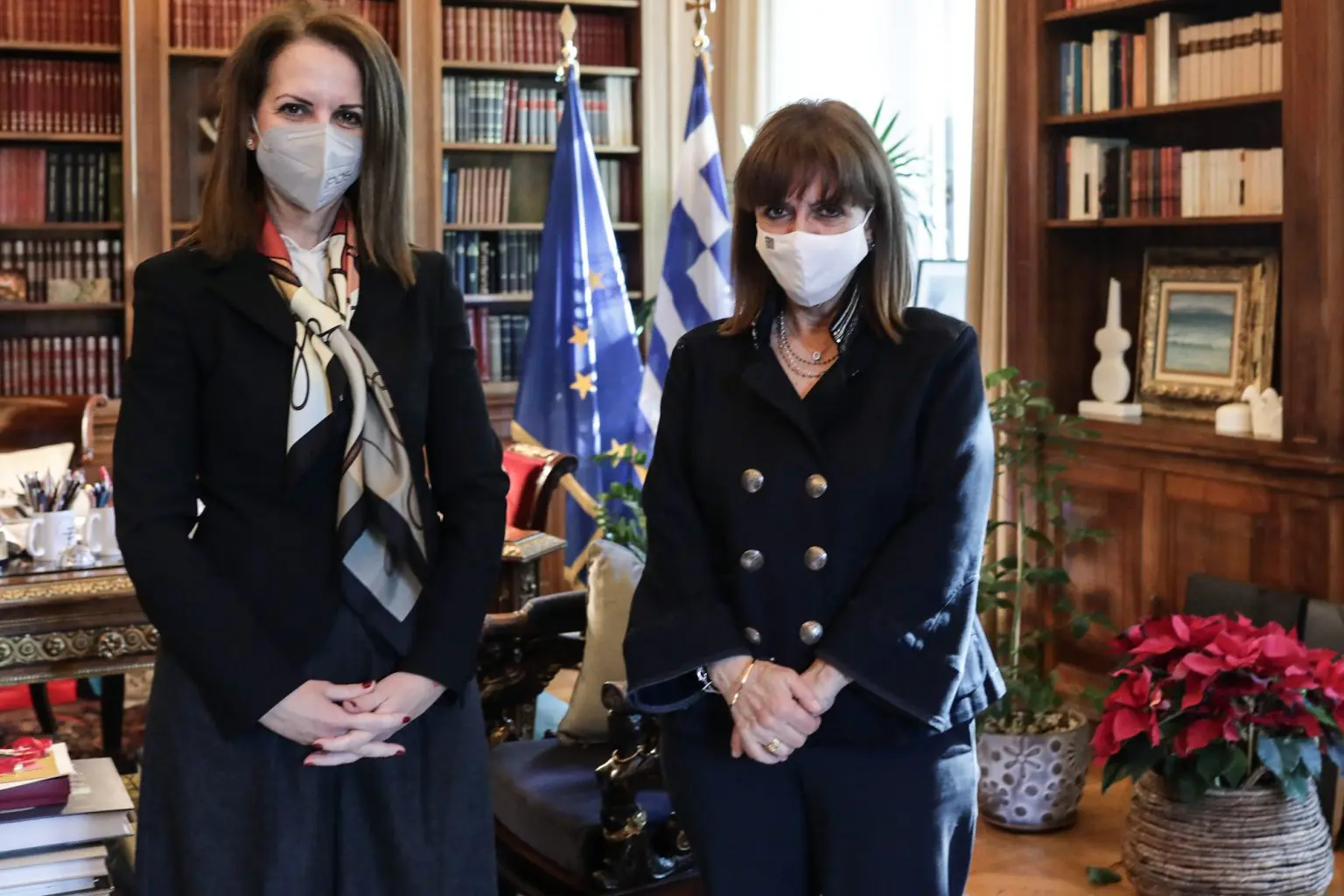 Συνάντηση με τη Γενική Γραμματέα του Ευρωπαϊκού Δικαστηρίου των Δικαιωμάτων του Ανθρώπου