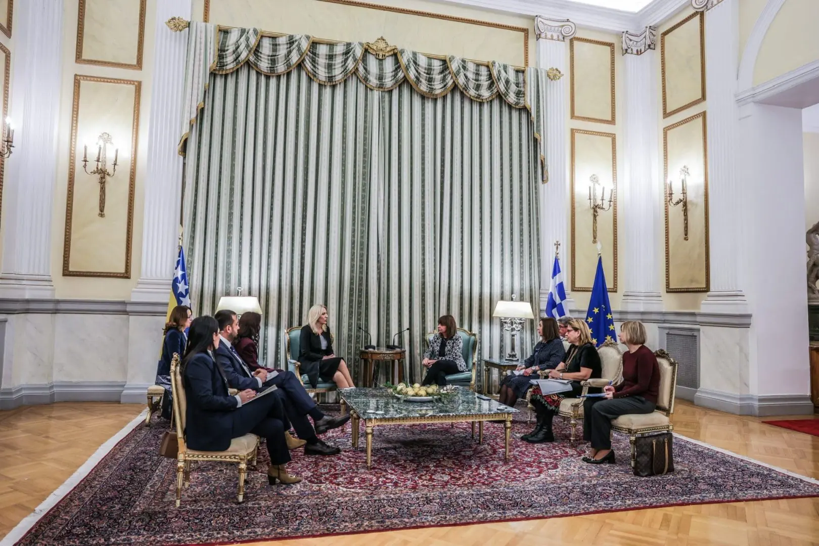 Συνάντηση με την Προεδρεύουσα του Τριμελούς Συλλογικού Προεδρείου της Βοσνίας και Ερζεγοβίνης Zeljka Cvijanovi 3