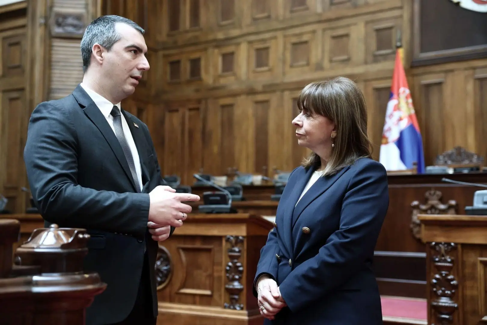 Συνάντηση με την Πρωθυπουργό της Σερβίας Ana Brnabic 5