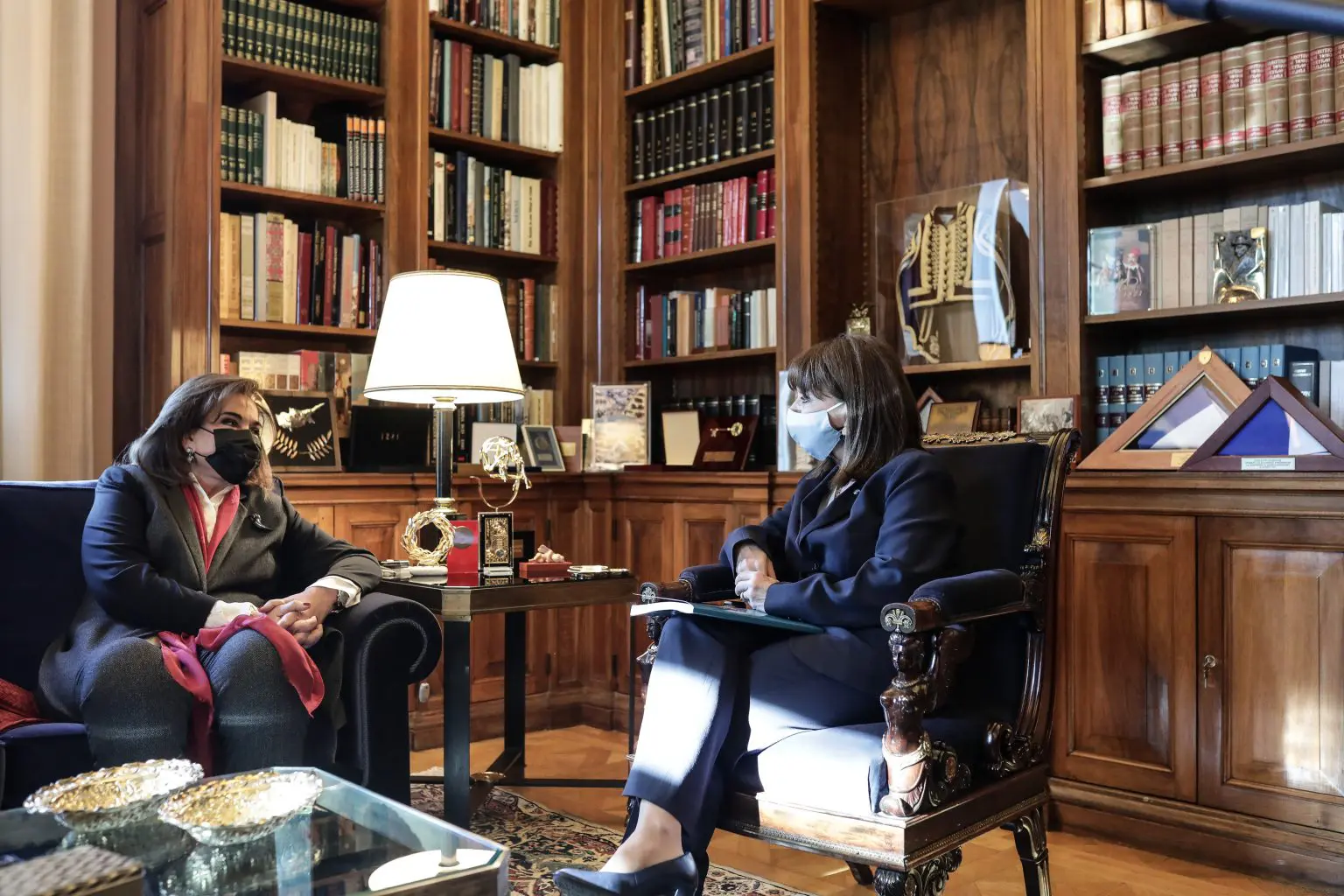 Συνάντηση με την Πρόεδρο της Διακομματικής Κοινοβουλευτικής Επιτροπής για την Ανάπτυξη της Θράκης Ντόρα Μπακογιάννη